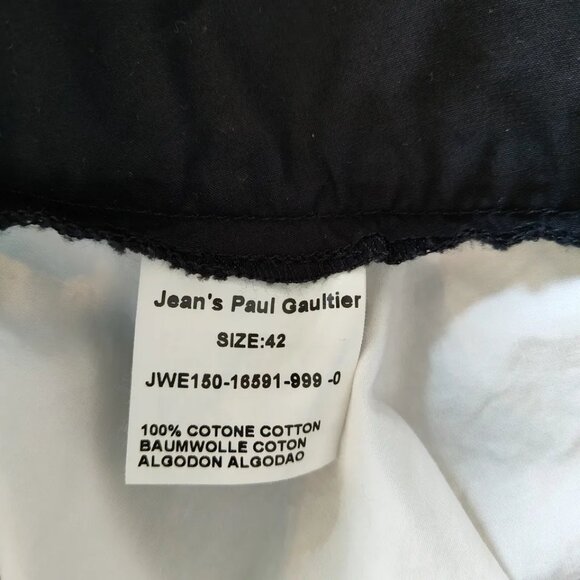 Jean Paul Gaultier Black and White A-Line Skirt - Picture 7 of 7